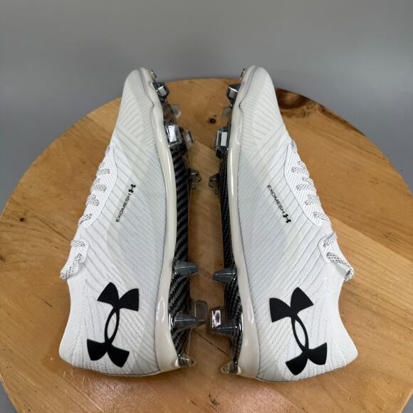 Under Armour Shadow Elite 2.0 FG Mens Size 13 Soccer Cleats White 3027239-105 - Picture 6 of 9